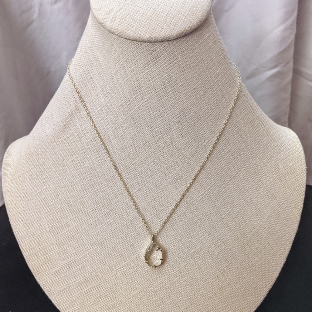 Kendra Scott Crystal Crackle Necklace